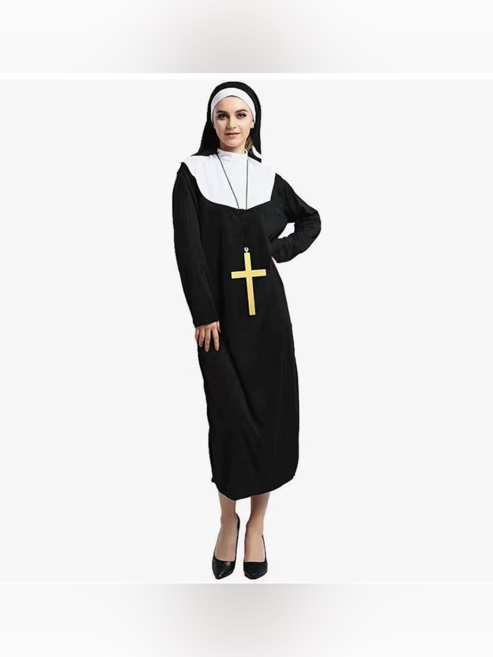 Halloween Nun Costume for Women